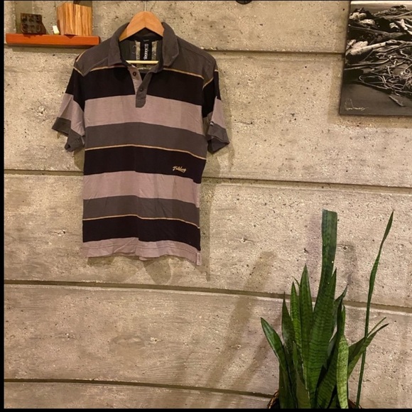 Billabong Slim Fit Golf shirt Gray - Picture 1 of 6